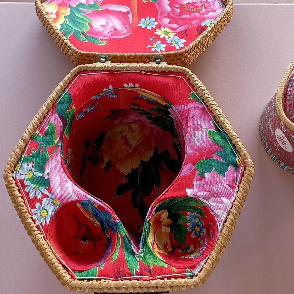 Chinese Famille Tea Set - Picture 12 of 14